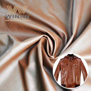 1.2mm Soft And Pliable Texture Faux Microfiber Leather For Overcoat
