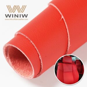 1.4mm Car Bench Soft To The Touch Artificial Microfiber Leather