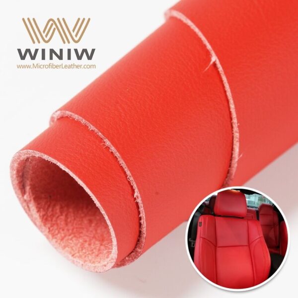 1.4mm Car Bench Soft To The Touch Artificial Microfiber Leather