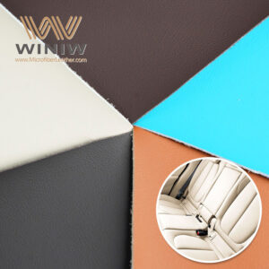 1.4mm Car Folding Flame Retardant Artificial Microfiber Leather