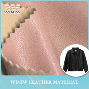 1.4mm Full Leather Surface PU Leather for Vegan Jackets