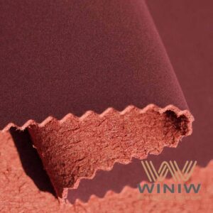 1.4mm Heat Insulation Synthetic Artificial Leather nubuck for work boots