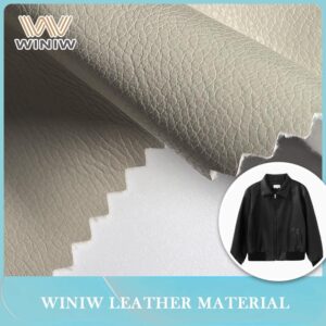 1.4mm Microfiber Vegan PU Leather for Clothing Stretchable Elasticity