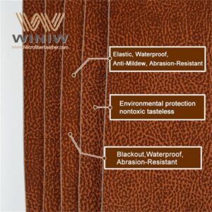 1.4mm Scratch-Resistant Recycled Pu Leather For Making Purse Tag