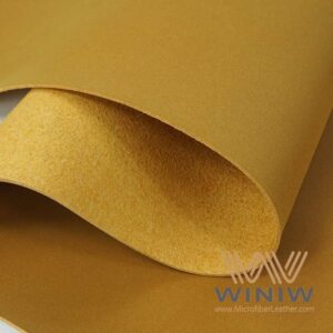 1.6mm Soft Touch Synthetic Microfiber material nubuck for baby shoes