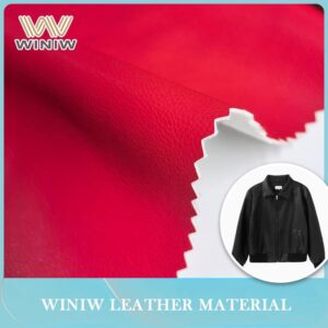 1.8mm Breathable PU Vegan Leather for Summer Lightweight Jackets
