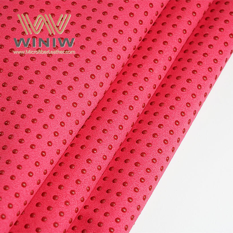 1mm Synthetic Ultrasuede Cloth For Making Cycling Gloves manufacture