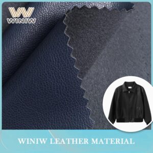 2.0mm Faux Flexible Durable Imitation Polyurethane Leather for Garment