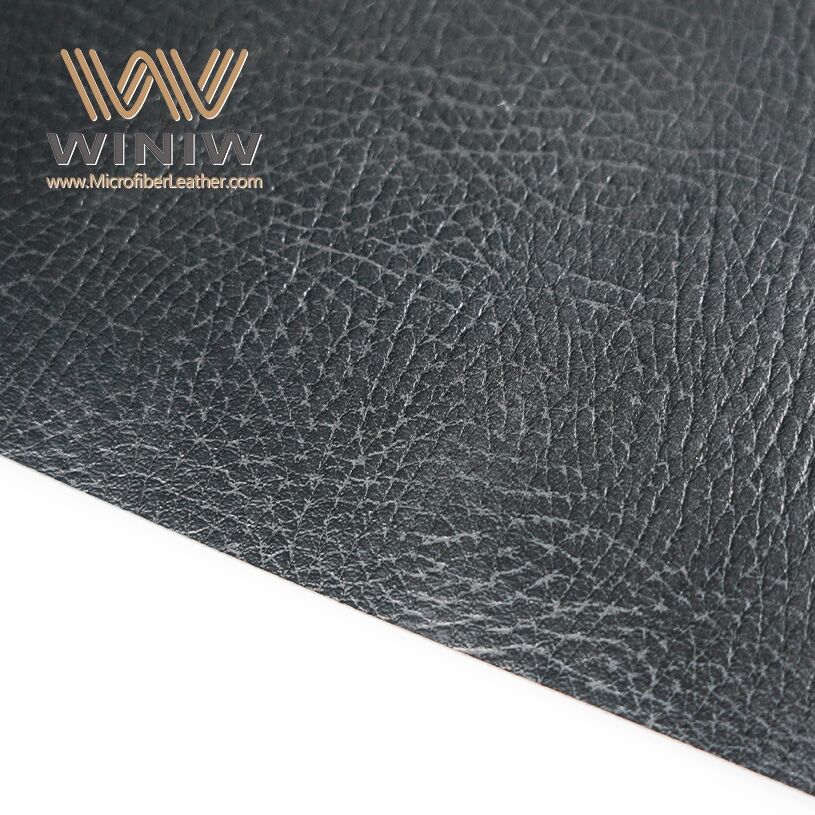 2.mm Abrasion Resistant Custom Logo Label Synthetic Microfiber Leather supplier