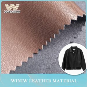 Abrasion-Resistant Synthetic Leather Microfiber PU Leather for Garment