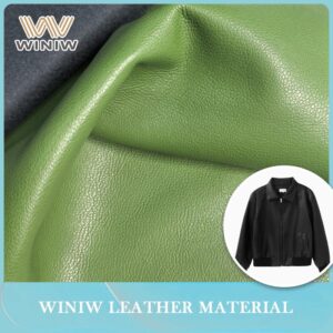 Artificial Leather Odorless Fresh PU Leather for Women’s Jackets