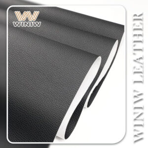 Black Color Stunning Finish Synthetic Vegan Leatherette PVC Leather