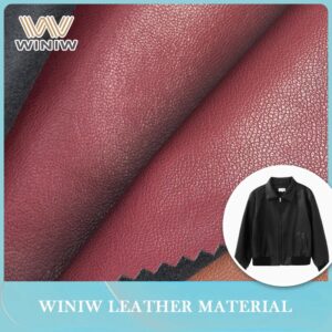 Breathable Antibacterial Synthetic Leather for Men’s Casual Pants