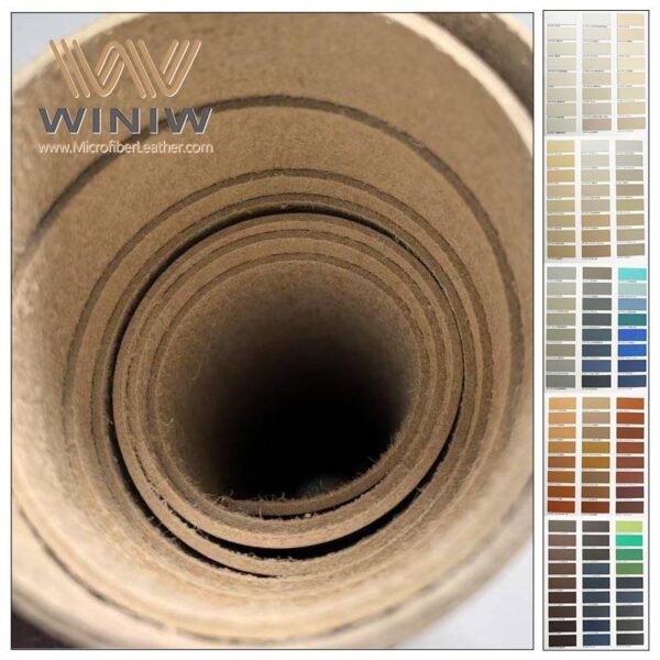 Breathable Synthetic Vegan Leather Upholstery Fabric For Vehicles