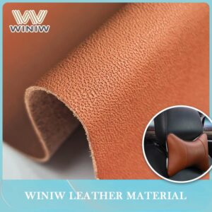 1.8mm Car Seat Flame Retardant Microfiber PU Leather Manufacturer