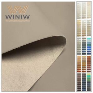 Customizable thickness Making Auto Headliner Plant Based Vegan SK Series Leather Materia