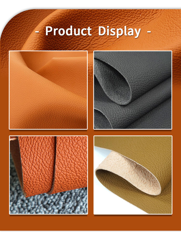 Durable And Long-Lasting Pu Microfiber Synthetic Leather For Automotive Interior factory
