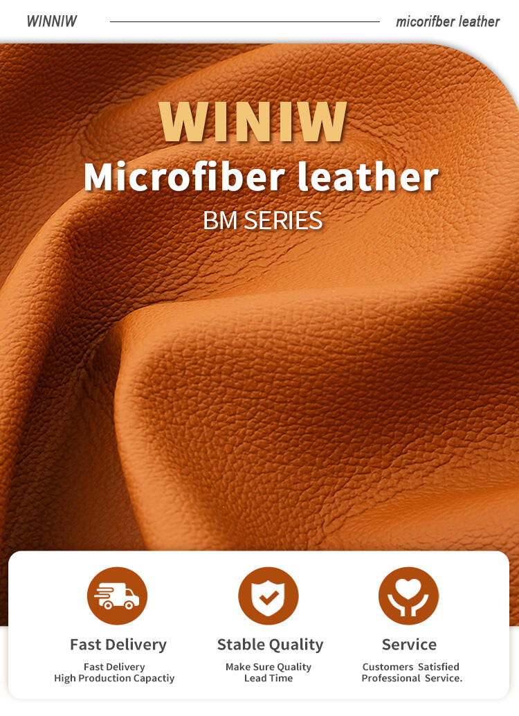 Durable And Long-Lasting Pu Microfiber Synthetic Leather For Automotive Interior manufacture