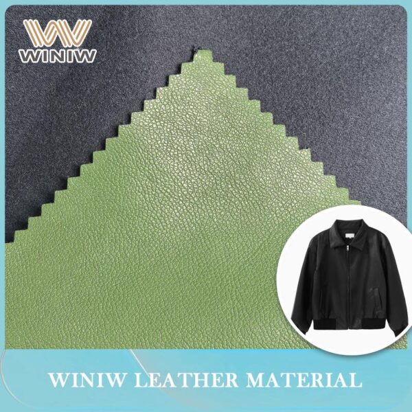 Durable Waterproof PU Leather for Men’s Jackets Lightweight