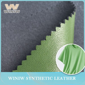 Eco Friendly Sustainable Microfiber PU Leather For Clothing Garments