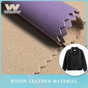 Eco-Infused Vegan Microfiber Leather for Urban Hoodies