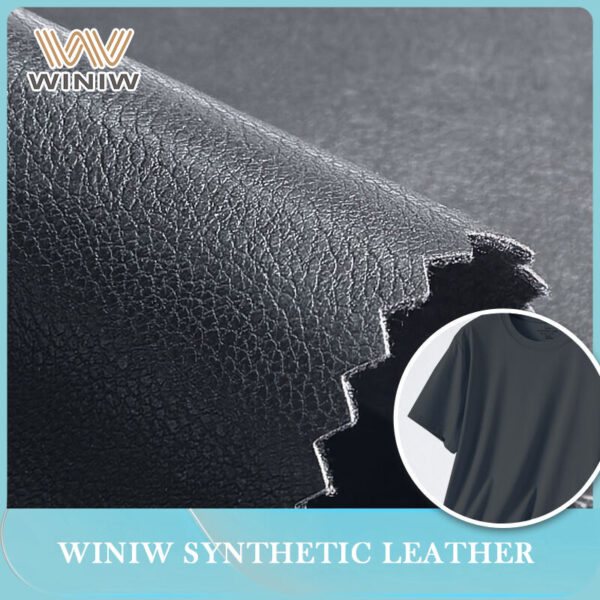 Embossable Faux Leatherette PU Leather for Jacket Garment Manufacturing