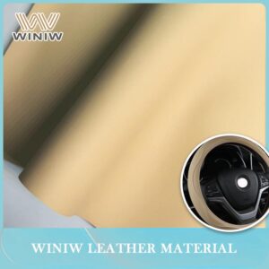 Fade-Resistant Synthetic Auto Upholstery Leather for Steering Wheels