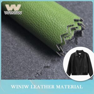 1.6mm Fashion-Forward Microfiber PU Leather for Women’s Blazers