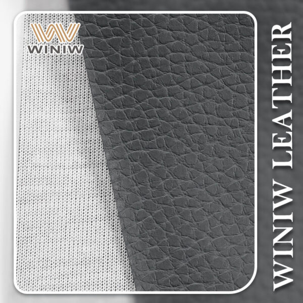 Faux Leather Textured Surface PVC Material
