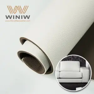 Fireproof Microfiber Sofa Leather Fabricl