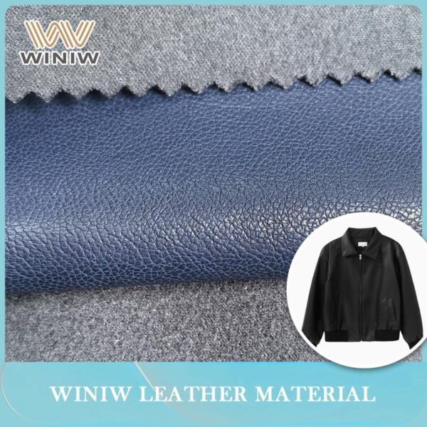Flexible Durable Faux Leather Polyurethane Leather for Garment