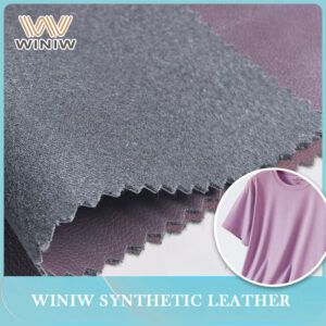 Flexible Synthetic Leather Material For Custom Clothing Garments