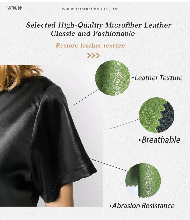 Faux Leather Fabric