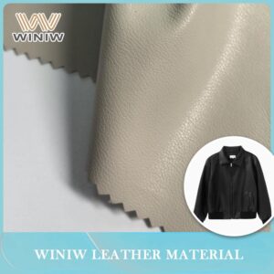 Hypoallergenic Artificial Leather for Tops Skin Friendly Vegan Material