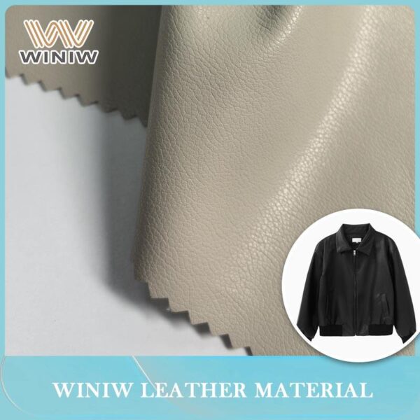 Hypoallergenic Artificial Leather for Tops Skin Friendly Vegan Material