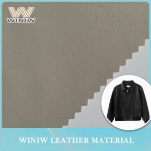 Hypoallergenic Vegan PU Leather for Tops Gentle Synthetic Material