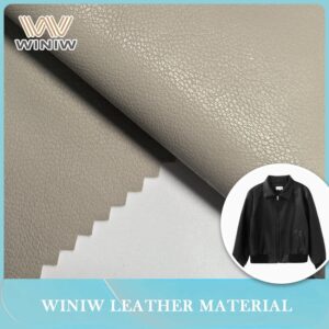 Imitation Leather Hypoallergenic Upholstery Leather for Garments