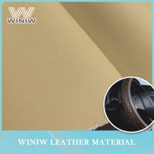 Light Texture Synthetic Microfiber PU Leather for Car Seats