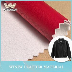 Microfiber PU Leather for Clothing Vibrant Colors Material