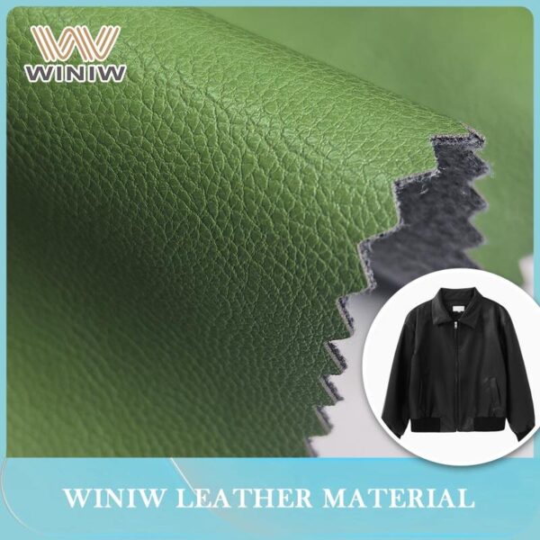 Microfiber PU Leather For Womens Blazers True-To-Size Fit Material