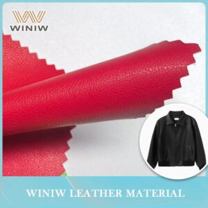 Microfiber PU Leather Polyurethane Does Not Absorb Water for Clothing