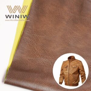 Not Easy To Wrinkle Vegan Leatherette Microfiber Leather For Poncho