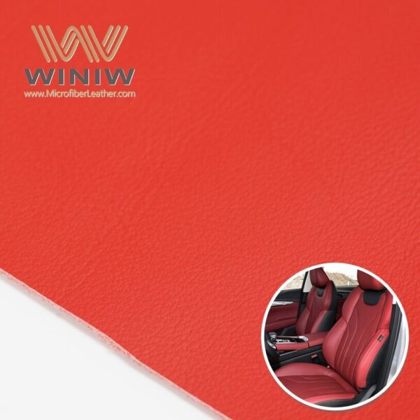 Odorless Fresh Passenger Seat Making Artificial Microfiber Leather