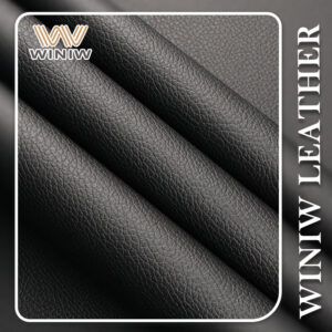 Polished High-Gloss Surface Synthetic Composite PVC Leather