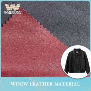 Rugged Waterproof PU Leather for Men’s Motorcycle Jackets