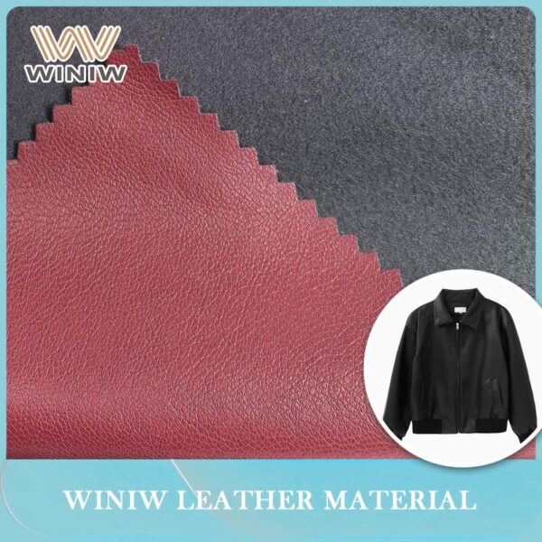 Rugged Waterproof PU Leather for Men’s Motorcycle Jackets