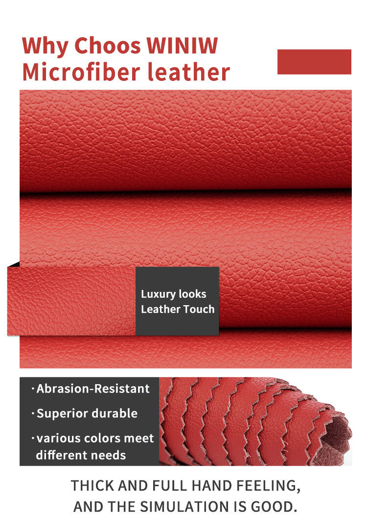 Scratch Resistant Microfiber Perforated Pu Leather Sheet For Car Seat Covers manufacture