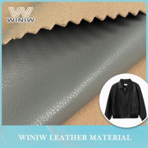 Scratch Resistant Microfiber PU Vegan Leather for Apparel Jackets