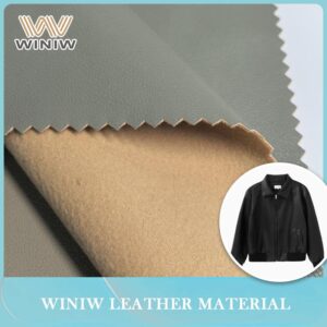 Scratch Resistant Microfiber PU Vegan Leather for Premium Outerwear