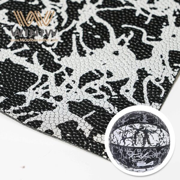 Seam Strength Faux Microfiber Composite Material For Basketball